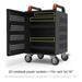 PORT CONNECT CHARGING CABINET 20 Notebooks + RACK 1xU 19’’, černý