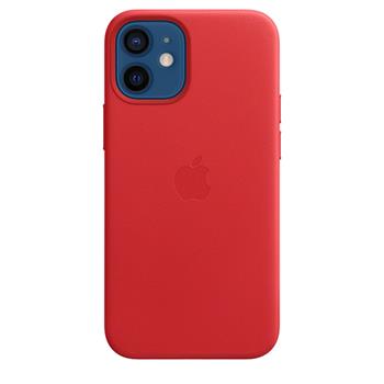 Apple iPhone 12 mini Leather Case with MagSafe (P.)RED