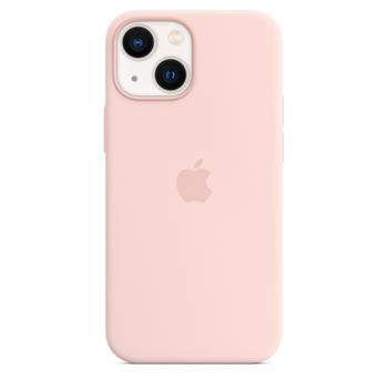 Apple iPhone 13 Silicone Case with MagSafe – Chalk Pink