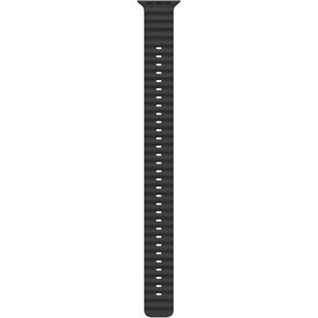 Apple Watch 49mm Black Ocean Band Extension - Natural Titanium Finish