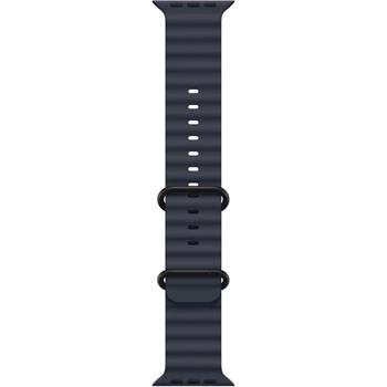 Apple Watch 49mm Navy Ocean Band - Black Titanium Finish