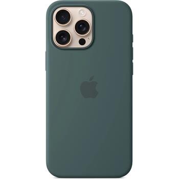 Apple iPhone 16 Pro Max Silicone Case with MagSafe - Lake Green