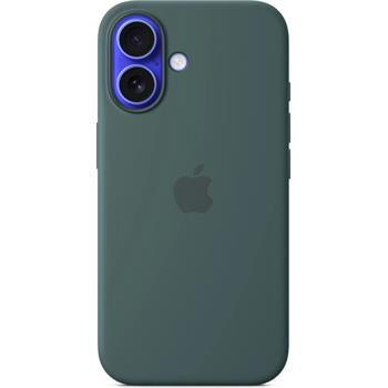 Apple iPhone 16 Silicone Case with MagSafe - Lake Green