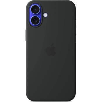 Apple iPhone 16 Plus Silicone Case with MagSafe - Black