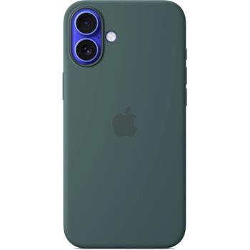 Apple iPhone 16 Plus Silicone Case with MagSafe - Lake Green