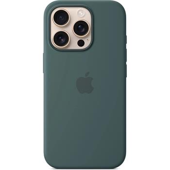 Apple iPhone 16 Pro Silicone Case with MagSafe - Lake Green