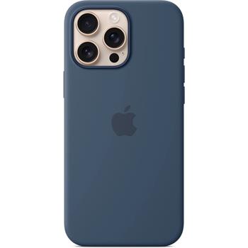 Apple iPhone 16 Pro Max Silicone Case with MagSafe - Denim