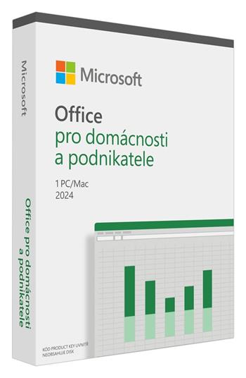 Microsoft Office 2024 pro domácnosti a podnikatele CZ (PC/Mac) - BOX