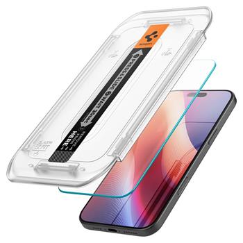 Spigen Glass tR EZ Fit 2 Pack, transparency - iPhone 16 Plus/15 Plus