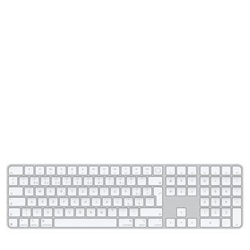 Apple Magic Keyboard with Touch ID and Numeric Keypad for Mac models with Apple silicon - Czech - White Keys