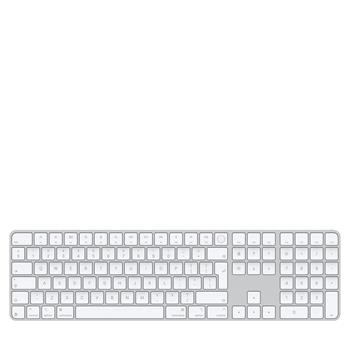 Apple Magic Keyboard with Touch ID and Numeric Keypad for Mac models with Apple silicon - International English - White