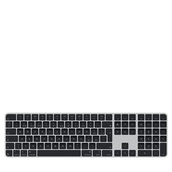 Apple Magic Keyboard with Touch ID and Numeric Keypad for Mac models with Apple silicon - Czech - Black Keys