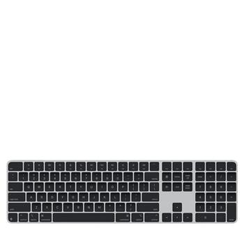 Apple Magic Keyboard with Touch ID and Numeric Keypad for Mac models with Apple silicon - US English - Black Keys